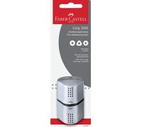 Faber-Castell Taille-crayon Grip 2001 – 3 orifices – Argent