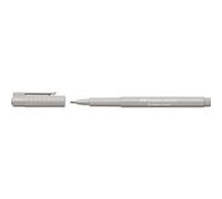 FABER-CASTELL Feutre BROADPEN Pastel, gris perle Gris G