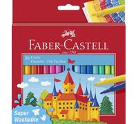 FABER-CASTELL Feutre de coloriage CASTLE étui carton de 36 pièces
