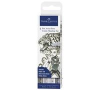 FABER-CASTELL Feutre PITT artist pen, kit Comic