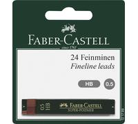 Faber Castell Fineline Leads mines fines super polymère dureté HB 0.5mm