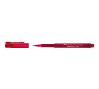 FABER-CASTELL Fineliner BROADPEN 1554, rouge G