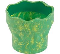 FABER-CASTELL Gobelet à eau CLIC & GO vert marbré