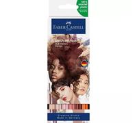 Faber-Castell Goldfaber Aqua Portrait Lot de 6 marqueurs double pointe
