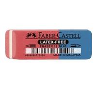 FABER-CASTELL Gomme combinée en caoutchouc 7070-40, rouge / Rouge G