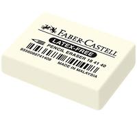 Faber-Castell Gomme en caoutchouc 7041-40, blanc