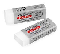 Faber-Castell Gomme Gomme Anti Poussière Confort Edge - Blanc - Lot de 2