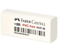 Faber-Castell Gomme plastique 7086-30 Blanc 41x18x11 mm - 1 pièce