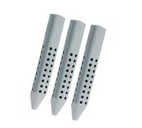 Faber-Castell Gomme triangulaire Grip 2001 (3 x gris), 187100, 187100 - Gomme triangulaire Grip