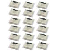 FABER-CASTELL - Gommes à modeler Art Eraser blanches, 18 pièces | Gomme malléable pour le fusain, le graphite et les retouches créatives