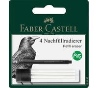 FABER-CASTELL Gommes de rechange pour PRECISION ERASER PEN 4 pièces