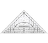 Faber-Castell Grip 171010 Équerre avec poignée, 22 cm