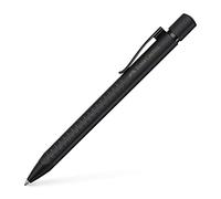 Faber-Castell Grip Edition 144172 Stylo à bille, recharge XB, noir (All Black)