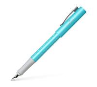 Faber-Castell Grip Pearl Edition F Stylo-plume Turquoise