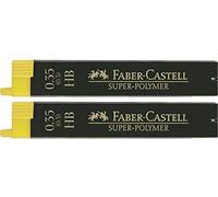 Faber Castell High polymère feinminen, 2x, 0.35HB, 1
