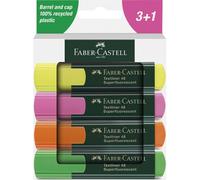 Faber-Castell Highlighter Textliner 48 Lot de 4 pochettes