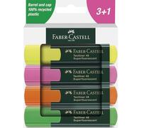 Faber-Castell Highlighter Textliner 48 Lot de 4 pochettes