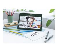 FABER-CASTELL Kit aquarelle Discovery, 12 pièces