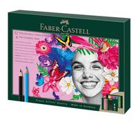 Faber-Castell – Coffret Crayons Polychromos et Pitt Graphite Matt – 40 pièces