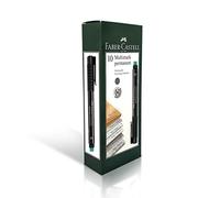 FABER-CASTELL Lot de 10 Marqueurs CD/DVD MULTIMARK permanent M, noir