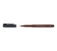 FABER-CASTELL Lot de 12 Feutres Pitt Artist Pen Brush sépia foncée