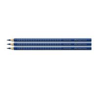 Faber-Castell Lot De 3 Crayons De Couleur Colour Grip Mine 3 Mm Bleu H¿Lio Rougeatre