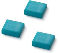 Faber Castell Lot De 3 Gommes À Modeler Turquoise[Z346]