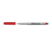 Faber-Castell Lot De 3 Multimarks Marqueur De Cd Nonpermanent F, Rouge