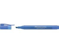 Faber-Castell Lot de 3 Surligneurs "TEXTLINER 38" bleu