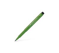 FABER-CASTELL Lot de 5 Feutres Pitt Artist Pen Brush vert permanent olive