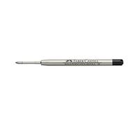 Faber-Castell Lot de 5 recharges pour stylo à bille, grande capacité, ISO 12757-2 G2, noir