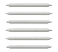 Faber-Castell Lot De 6 Estompes 9125 Pour Frotter Ou Corriger Les Traits De Crayons Pastel Et Les Craies