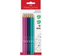 Faber-Castell - Lot de crayons HB, 12 crayons de dureté HB