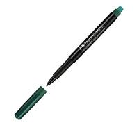 FABER-CASTELL Marqueur CD/DVD MULTIMARK Permanent Pte Moyenne Vert