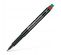 FABER-CASTELL Marqueur CD MULTIMARK Permanent S Rouge