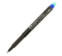 Faber-Castell marqueur MULTIMARK CD 12 permanent F bleu