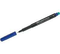 FABER-CASTELL Marqueur permanent MULTIMARK F bleu