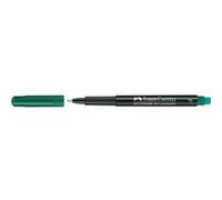 FABER-CASTELL Marqueur permanent MULTIMARK F, vert Vert G