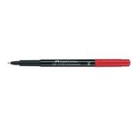 FABER-CASTELL Marqueur permanent MULTIMARK M, rouge Rouge G