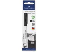 FABER-CASTELL Marqueur pour tissu, noir, sur carte blister