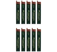 Faber-Castell Mines fines en polymère SUPER (0,5 B, quantité 10)