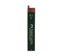 Faber-Castell Mines de crayon Super-Polymer F 0,5 mm pour TK-Fine Vario L Pack de 12