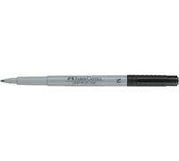 Faber-Castell Multimark Lot de 10 marqueurs moyens non permanents (Noir)