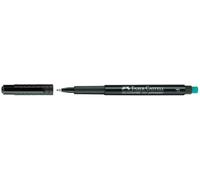 Faber-Castell Feutre Multimark pour écriture sur CD/DVD, pointe fine, encre noire permanente