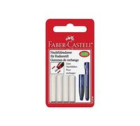 Faber-Castell Gommes de recharge 523011 Blanc – Lot de 4