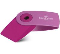 Faber-Castell 182411 gommes - coloris aléatoire (bleu/rouge) - 1pièce