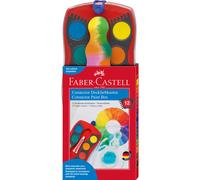 Faber-Castell Palette de peinture Connector 12 couleurs - Rouge