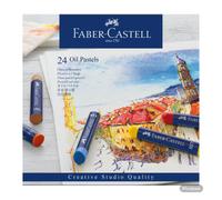 Faber-Castell Pastels à l'huile Qualité studio 24 pastels Multicouleur 11 mm diamètre