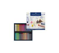 FABER-CASTELL Pastels Tendres Boîte en Carton de 24