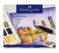 Faber-Castell Peinture aquarelle, 24 couleurs.